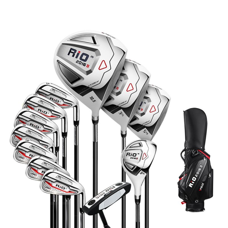Palos de golf PGM Rio adulto Hombre diestro 12 palos