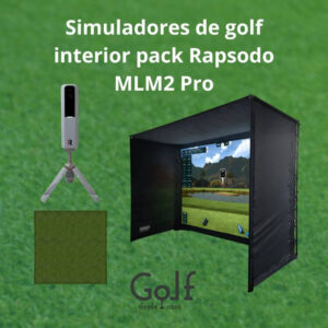 Simuladores de golf interior pack Rapsodo MLM2 Pro