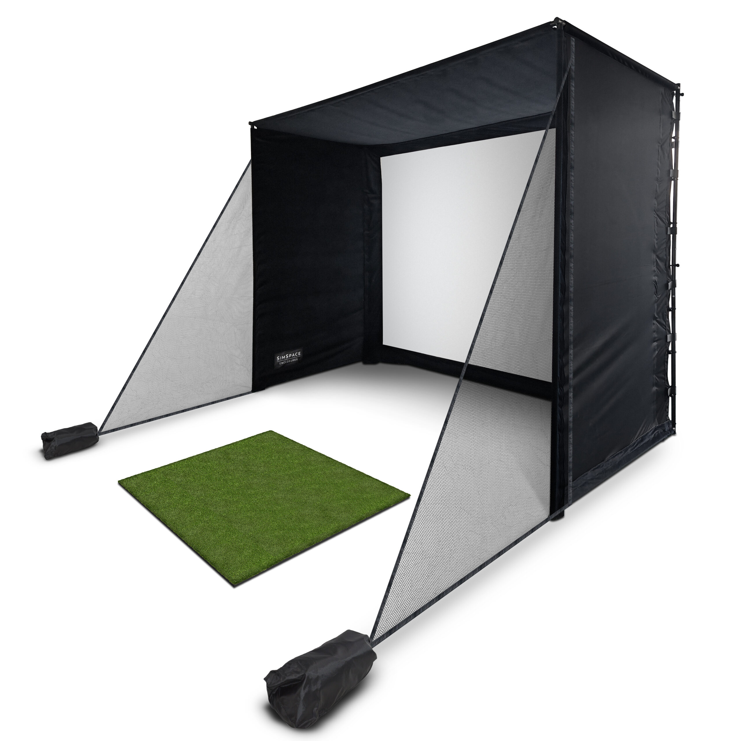 Barreras Laterales de Golf Pantalla Sim Space Box - Imagen 2