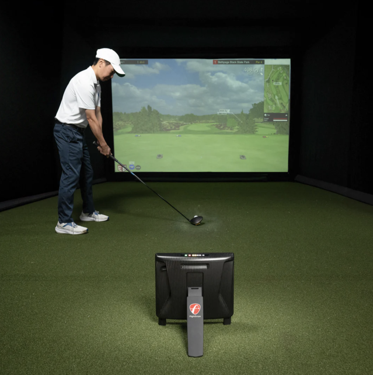 Simulador de golf FlightScope X3C - Imagen 3