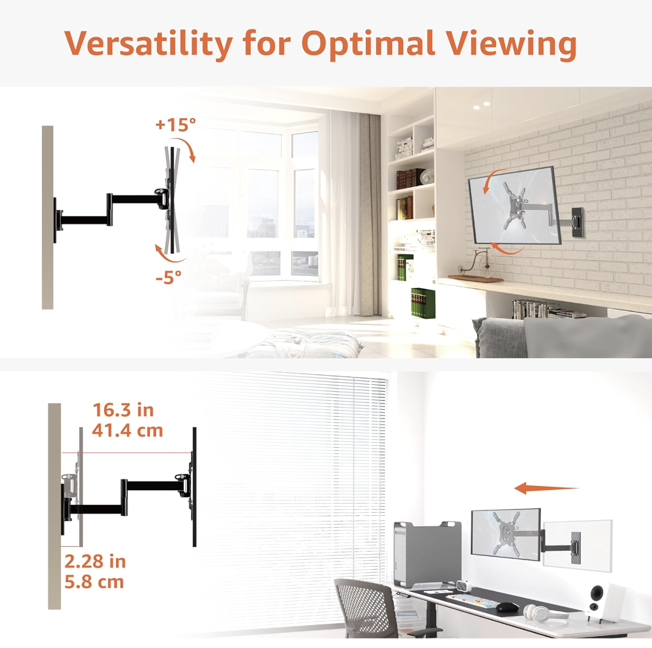 Soporte de pared para monitor de golf - Imagen 3