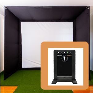 Simulador golf en casa Ernest Sport Tour Plus interior