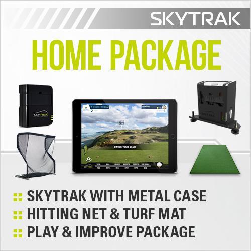 Simulador De Golf SkyTrak y Red De Golf Home Series V2 PACK