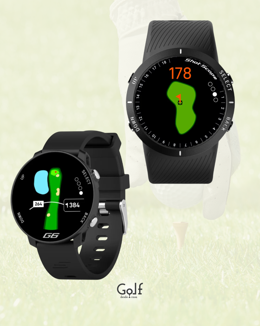 Relojes GPS de golf Shot Scope