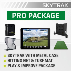 Simulador De Golf  SkyTrak y Red De Golf  Home Pro Series V2 PACK