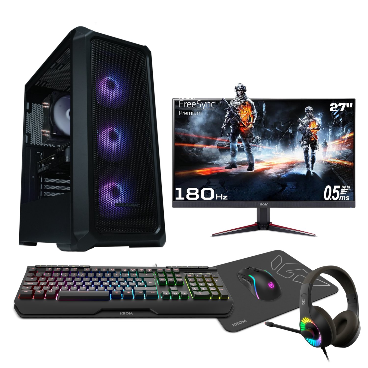 Pack Gaming simulador de golf EPIC86 Epical-Q