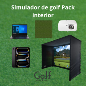 Simulador de golf Pack interior