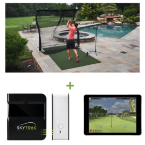 Simulador de golf Golf SkyTrak + Exterior