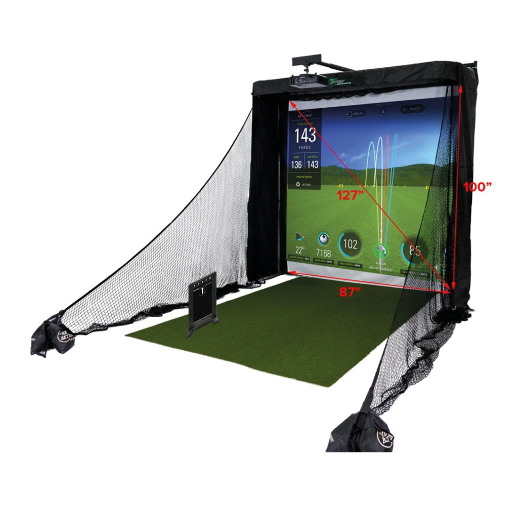 Simulador de Golf Ernest Sport ESTour y Red Net Return