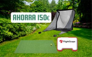 Monitor de lanzamiento golf Pack Flightscope Mevo