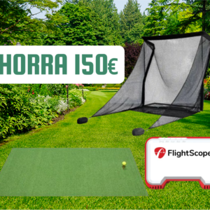 Monitor de lanzamiento golf Pack Flightscope Mevo