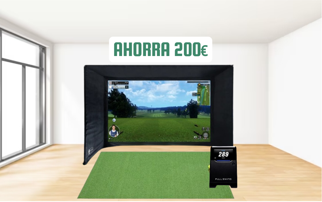 Simulador de golf pack Full Swing Kit