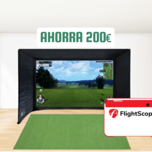 Simulador de golf Pack Flightscope Mevo+2023