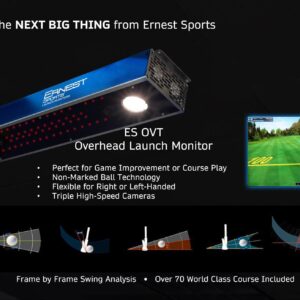 Simulador virtual de golf Ernest Sport ES OVT Techo