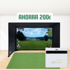 Simulador de golf pack Skytrak +2023