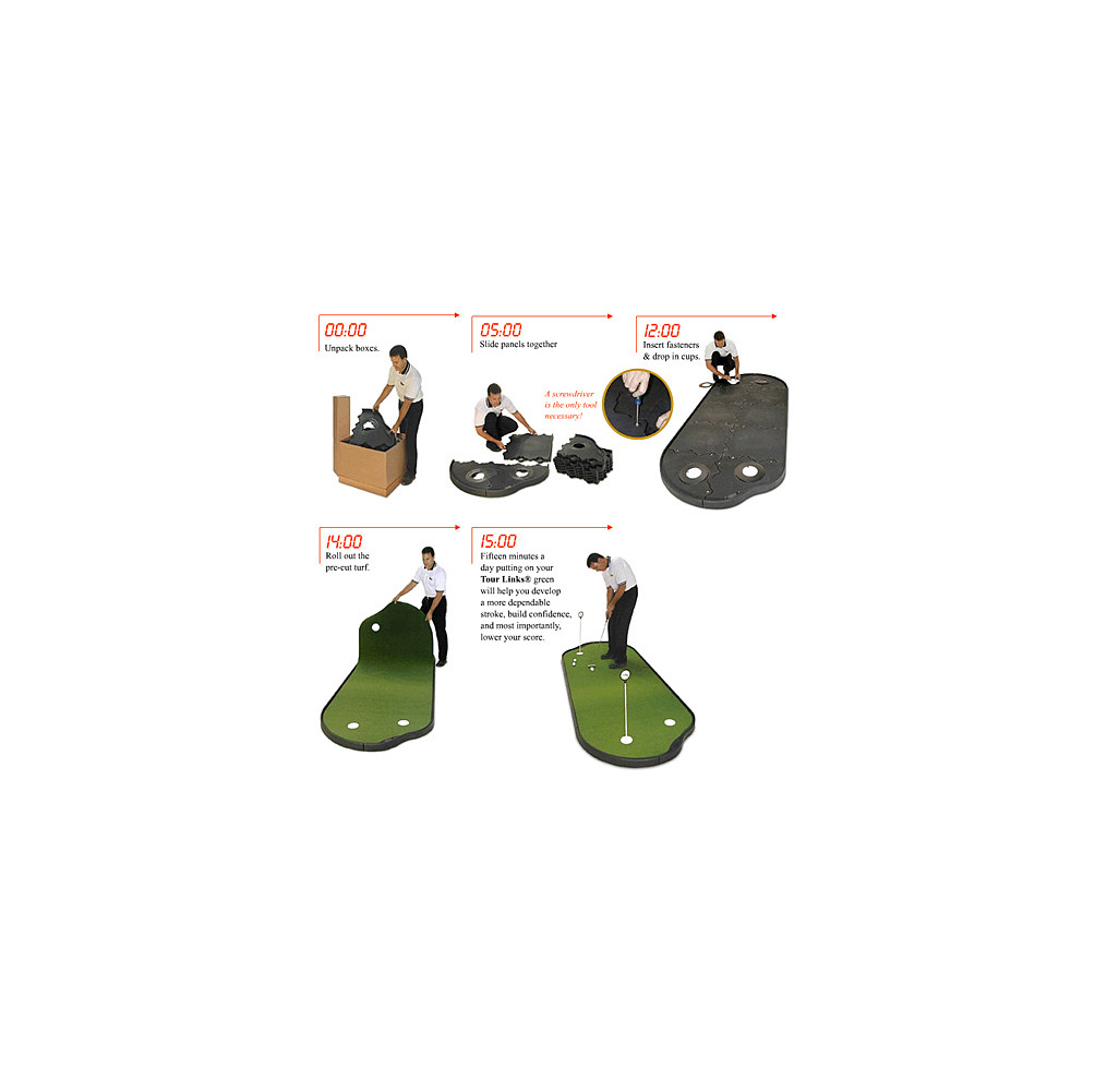 Putting Green Tour Links 121 x 305 cm - Imagen 4