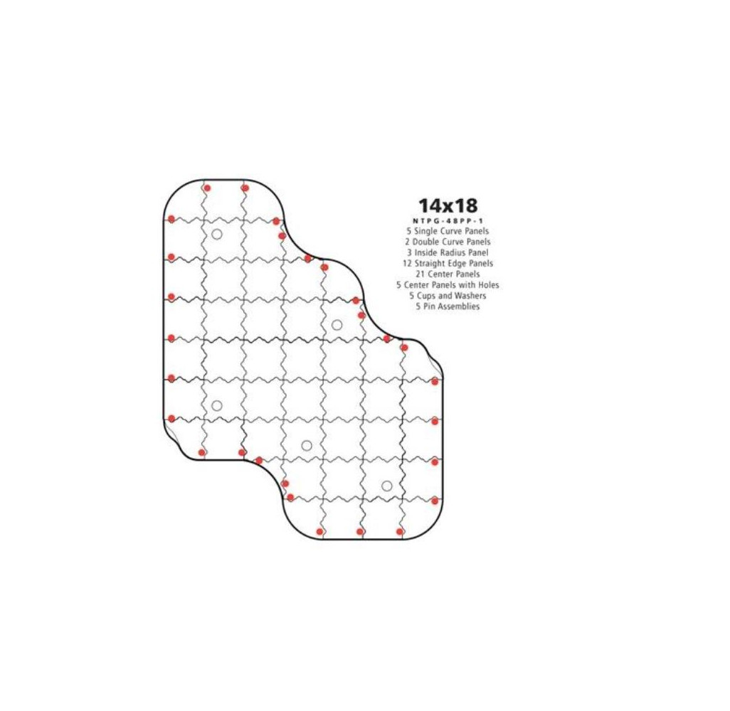 Putting Green Tour Links 430 x 550 cm - Imagen 2