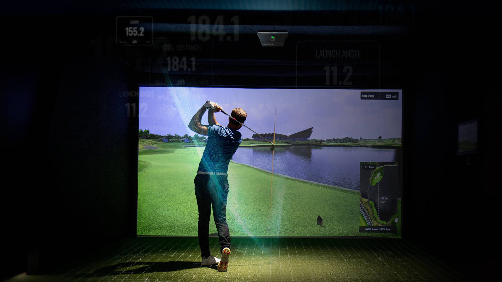 Simulador de Golf ProTee VX vs. Trackman IO